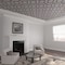 Ekena Millwork 33W x 33H x 38T Small Bradley Decorative Fretwork Wood Ceiling Panels, Walnut CELW33X33X0375BRDWA - alternate 1
